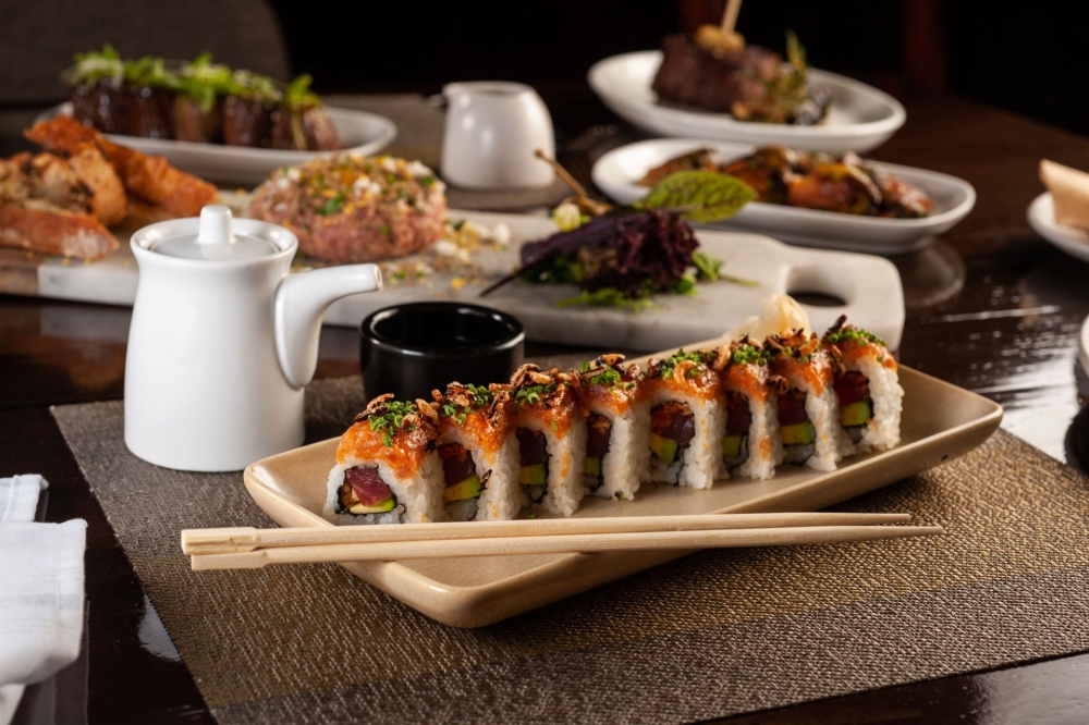 Sushi and other shared plates